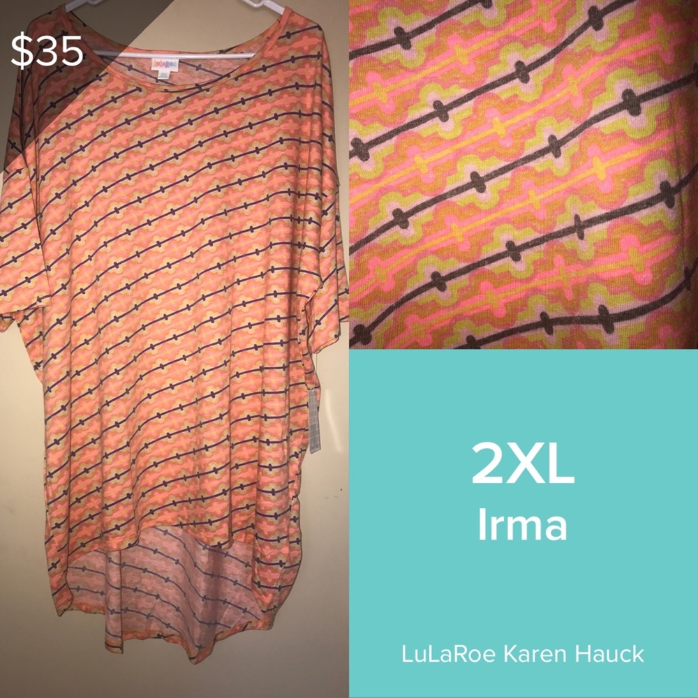 LuLaRoe Irma - 2XL